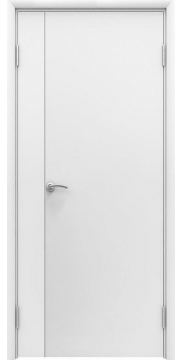 Пластиковая гладкая белая дверь Aquadoor полуторная до 2400 мм