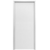 Маятниковая гладкая композитная белая дверь Aquadoor