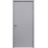 Пластиковая гладкая серая дверь Aquadoor RAL 7035